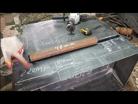 Видео: Варим котёл отопления с подробными размерами Boiler for heating the house or pool