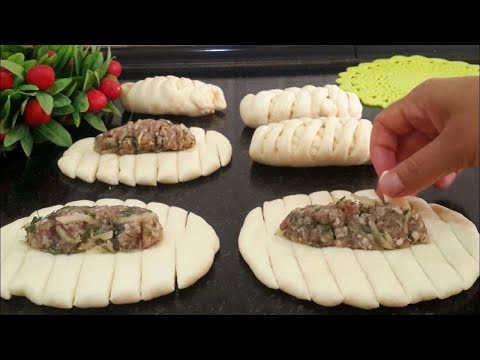 Видео: 🥟 Булочки с мясом — мягкие, сытные, ароматные! 🍞🍖 #fypシ #recommendations #bakewithme #baking #tasty