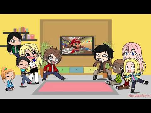 Видео: Реакция Нэйса и его друзей на Nintendo Memes 10 (Gacha Club)