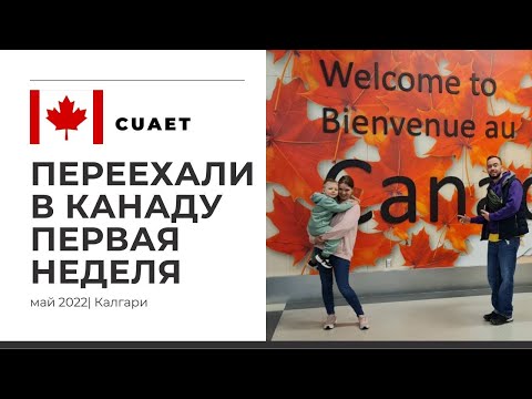 Видео: Что делать первую неделю в Канаде? Переехали в Калгари, Альберта по CUAET Май 2022. Наши впечатления
