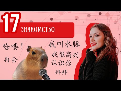 Видео: Китайский с нуля. Урок 17. ЗНАКОМСТВО.