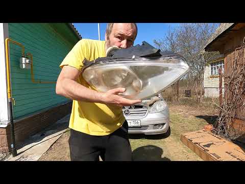 Видео: Замена лампы габаритов Mercedes w169 w245