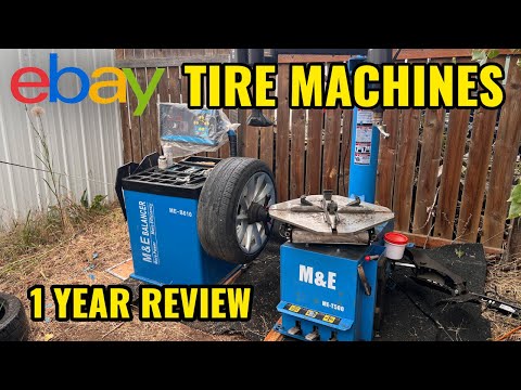 Видео: Шиномонтажный станок и балансировочный станок на eBay за 1700 долларов. Обзор за 1 год. Все еще д...