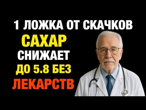 Видео: Сахар был 12.8 — стал 5.8! Всего одна ложка по утрам творит чудеса
