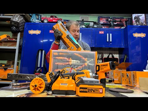 Видео: Опять новинки от INGCO