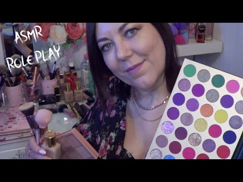 Видео: ASMR(Sub)💄МАКИЯЖ ДЛЯ ВАС🎨В САЛОНЕ КРАСОТЫ/АСМР Нежное Нанесение Макияжа Мурашки/MAKEUP ROLE PLAY