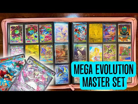 Видео: Pokemon Mega Evolution Complete Master Set — 310 карт + дополнения!
