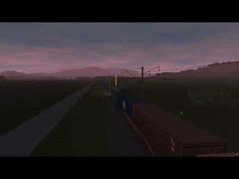 Видео: TRS19_22. Восточный Порт - Тихоокеанская(ночь)