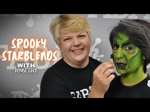 Видео: Spooky Starblends: раскраска лица мумии с Дениз Колд