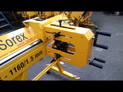 Видео: Инструмент для профилирования металла Sorex Р-300