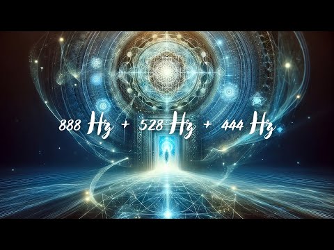 Видео: 888 Гц + 528 Гц + 444 Гц - Устраняет Финансовые Проблемы - Убирает Негативное Воздействие