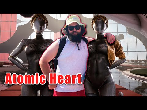 Видео: Бэбэй пробует советский Atomic Heart