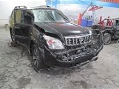 Видео: LAND CRAUSER  PRADO Кузовной ремонт в Армении/ Body repair in Armenia