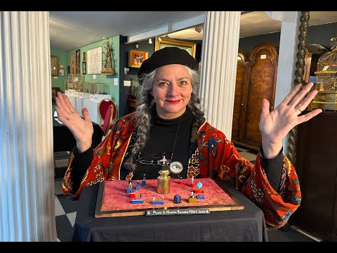 Видео: Миниатюрное магическое шоу автоматов