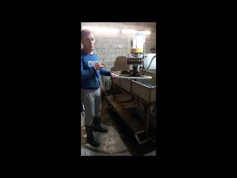 Видео: полировка гранита любой сложности, полировка гранита на станке, как научиться полировать!