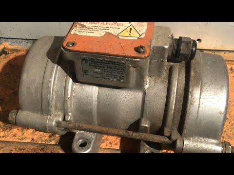Видео: Запуск вибратора на 380v от сети 220v.