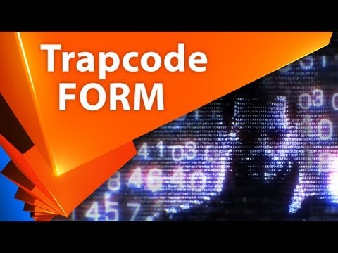 Видео: AEplug 21 - Урок о Trapcode Form 2. Эффект цифрового видео.
