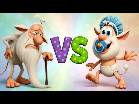 Видео: Старый Буба 🆚 Новый Буба 😂 Мультфильм для детей