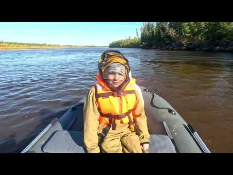 Видео: семейная рыбалка.