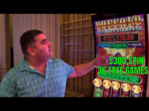Видео: $300 ВРАЩЕНИЙ И 36 БЕСПЛАТНЫХ ИГР В СЛОТЕ BUFFALO С ВЫСОКИМ ЛИМИТОМ 🦬🔥
