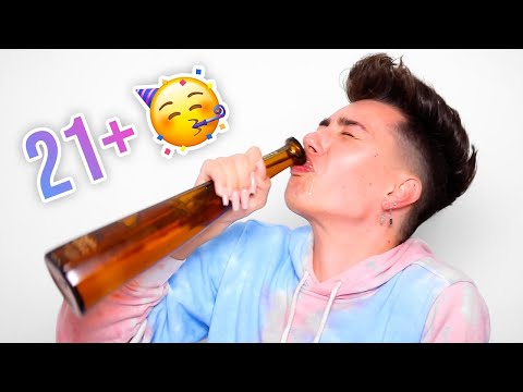 Видео: Пьяный макияж. Джеймс Чарльз на русском