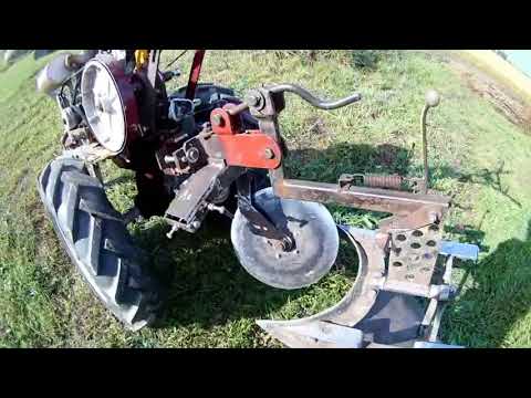 Видео: Шины OZKA 6,5 - 80 - 13 на мотоблоке Каскад