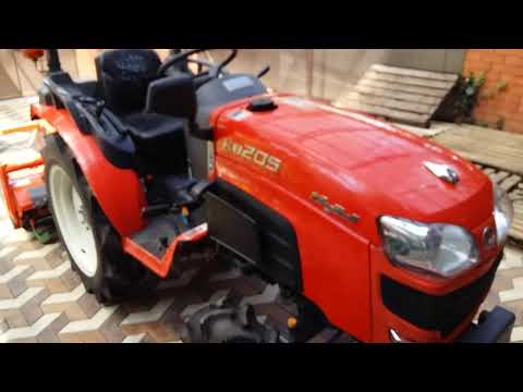 Видео: Японский минитрактор KUBOTA KB 205 максимальная комплектация.