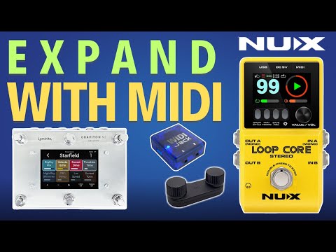 Видео: Loop Core Stereo: полное пошаговое руководство и интеграция с MIDI | NU-X