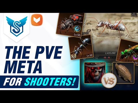 Видео: Мета PvE Стрелков – Составы Панголина и Сурка - The Ants: Underground Kingdom [EN]