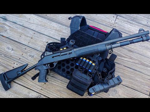 Видео: Benelli M4 — огонь по-итальянски