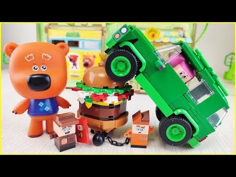 Видео: А4 Гелик с прицепом и крутые Челобрики! Сборник серий про Влада А4 и Кешу Ми-ми-мишка Мультики