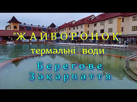 Видео: Жайворонок,термальнi води. Берегове,Закарпаття