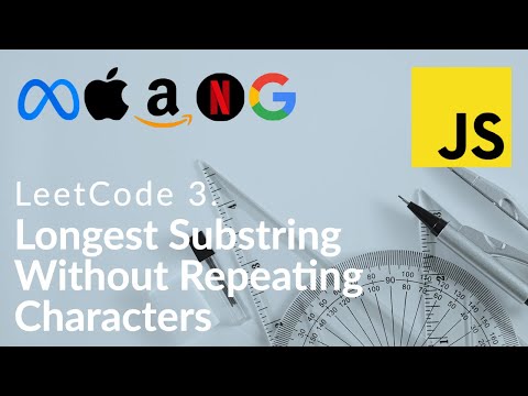 Видео: Решаем задачу Longest Substring Without Repeating Characters | Leetcode 3 | Собеседование в FAANG