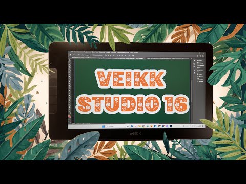 Видео: ✨Veikk Studio 16 — честный обзор и тест/ Real-World Review: The Truth About This Drawing Tablet