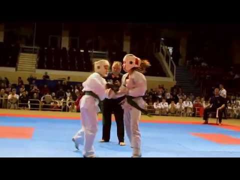 Видео: Башарова Полина - Гасан Дарья (14-15 лет до 50 кг)