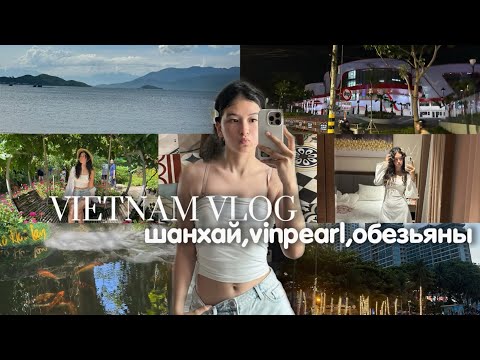 Видео: 🇻🇳 vietnam vlog || full || дорога через шанхай , парк vinpearl , остров лотоса и остров обезьян |