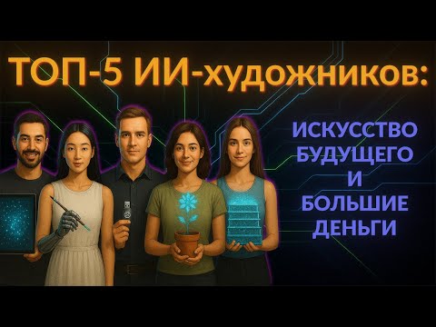 Видео: Топ-5 художников ИИ. Алгоритмы, арт, будущее. Баржа #7