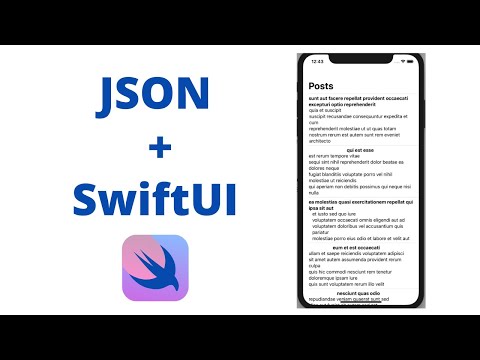Видео: Основы SwiftUI / Урок 26 / Работа с API/JSON в SwiftUI