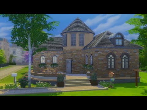 Видео: общежитие для студентов-ростоманов 🍃 │ Строительство The Sims 4 │ NO CC