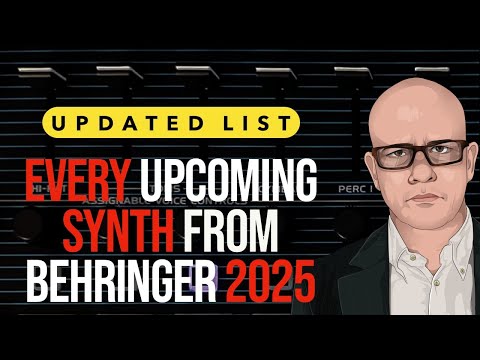 Видео: 29 новых синтезаторов от Behringer — полный список 2025 года