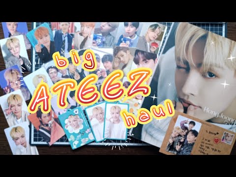 Видео: ⚡ Большая распаковка ATEEZ ⚡ big kpop haul | dicon Ateez & a lot random photocards