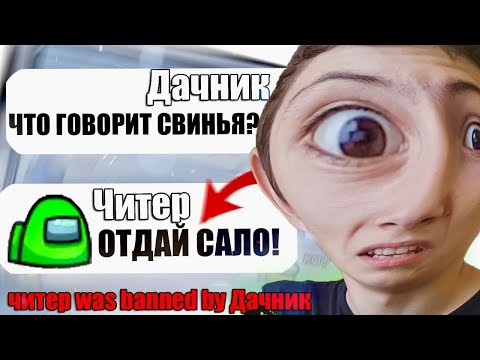 Видео: САМЫЙ ТУПОЙ ЧИТЕР В АМОНГ АС #9