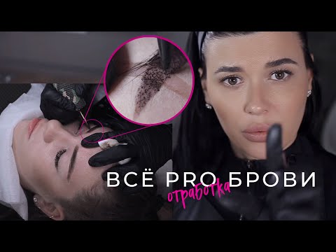 Видео: Всё про брови: отработка