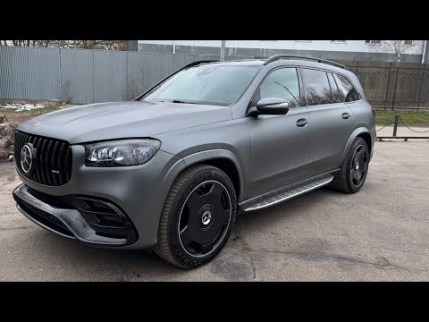 Видео: Тест Драйв Mercedes-Benz GLS450-365лс, 2021г, цена 10.000.000 рублей.