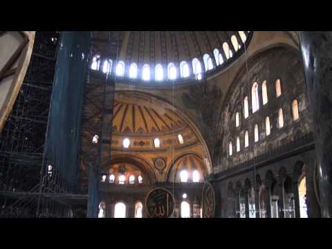 Видео: Църквата "Света София" в Истанбул