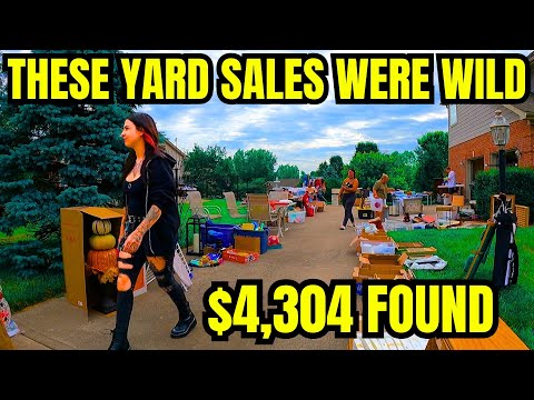 Видео: МЫ НАШЛИ ПРЕДМЕТЫ НА СУММУ БОЛЕЕ 4000 ДОЛЛАРОВ НА РАСПРОДАЖАХ В ОБЩЕСТВЕННОМ ДВОРЕ