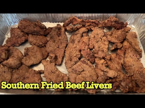 Видео: Жареная говяжья печень по-южному