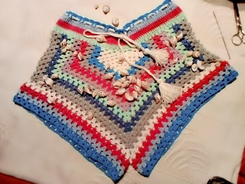 Видео: Шорты из бабушкиного квадрата часть 1