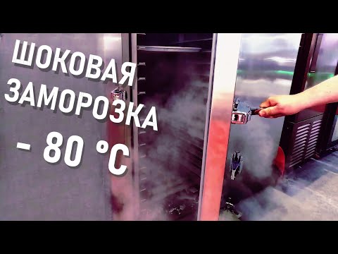 Видео: Шоковая заморозка из Китая Экстренное замораживание до -80°C