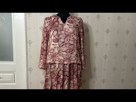Видео: 46РАЗМЕР ЮБКА КОФТА (двойка)